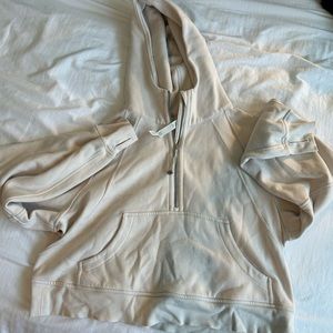 Lululemon oversized half zip scuba hoodie